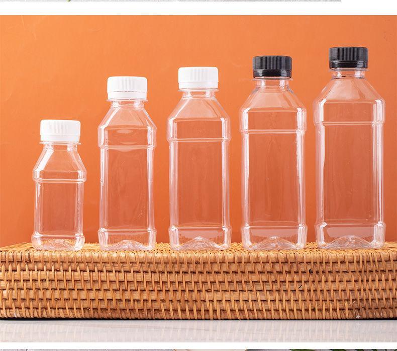 透明塑料瓶250/500ml带盖空瓶一次性矿泉水瓶pet样品