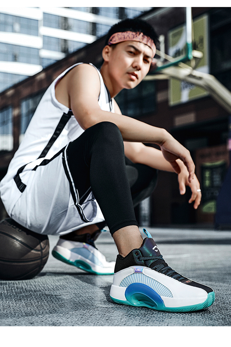 欧文7代8杜兰特同款鞋aj3篮球鞋实战士运动鞋潮鞋湖水绿耐磨球鞋