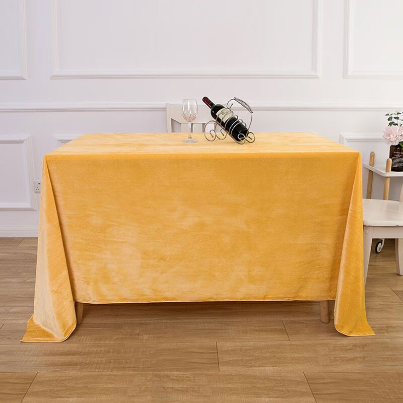 维诺亚 会议桌布 加厚绒布会议桌布活动桌布长方形窗帘布背景布沙发