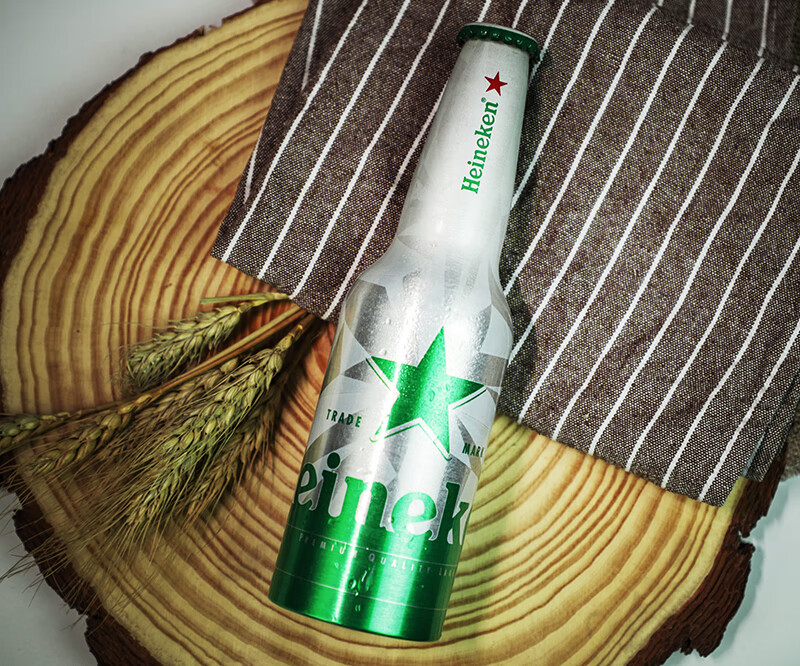 喜力啤酒精酿荷兰进口铝瓶黄啤heineken paco330ml*24瓶 进口330ml48