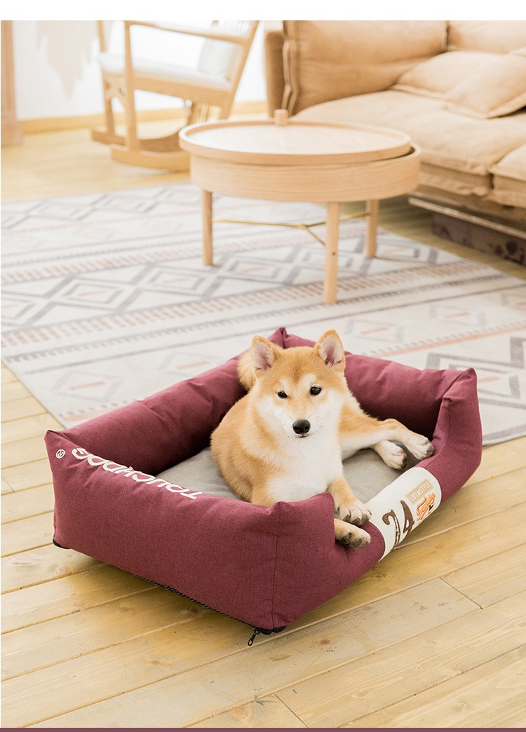 touchdog它它狗窝夏季夏天四季通用猫窝小型中型犬狗狗床金毛泰迪宠物