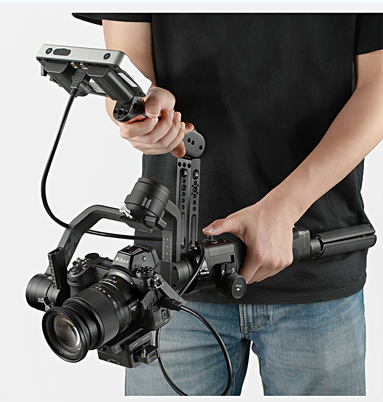 斯莫格 大疆如影s稳定器 提壶木质手柄 低拍配件 2314-中盛云商