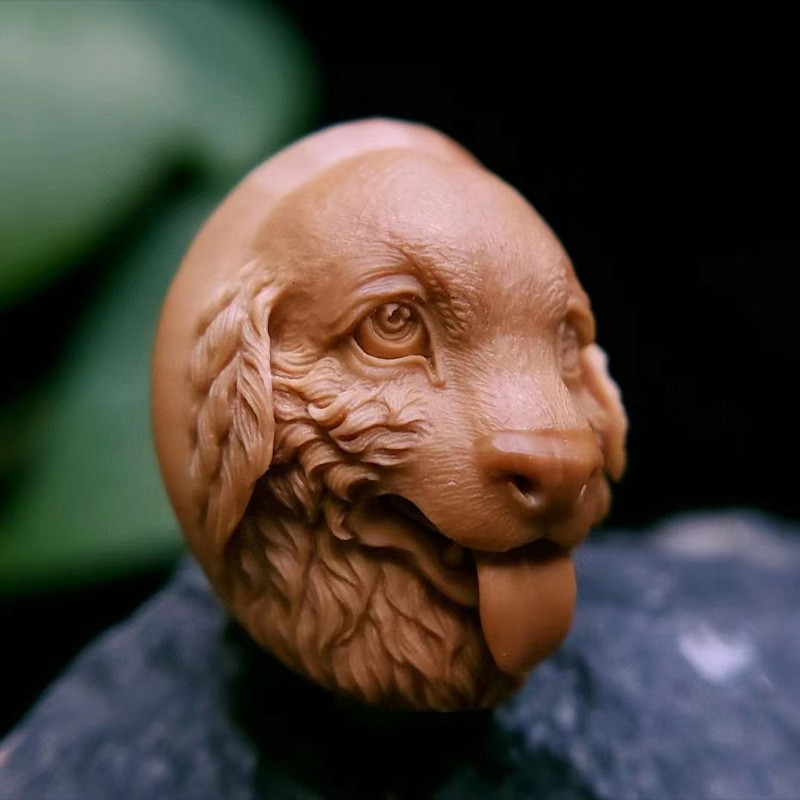 苏魅儿 橄榄核 十二生肖 文玩核雕男士手把件盘玩收藏送礼 定制 2.