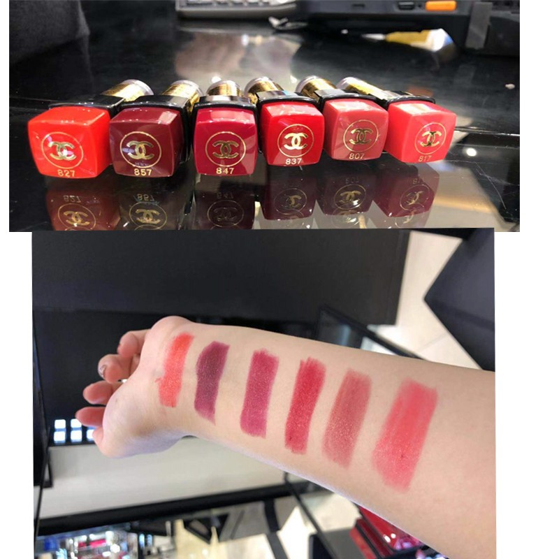 国内专柜chanel香奈儿圣诞限定山茶花口红炫光新色152126148117黑金