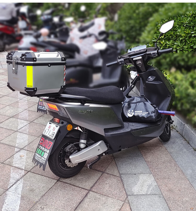 三阳巡弋150x摩托车后备箱尾架货架改装cruisym通用电动车尾箱 e520塑