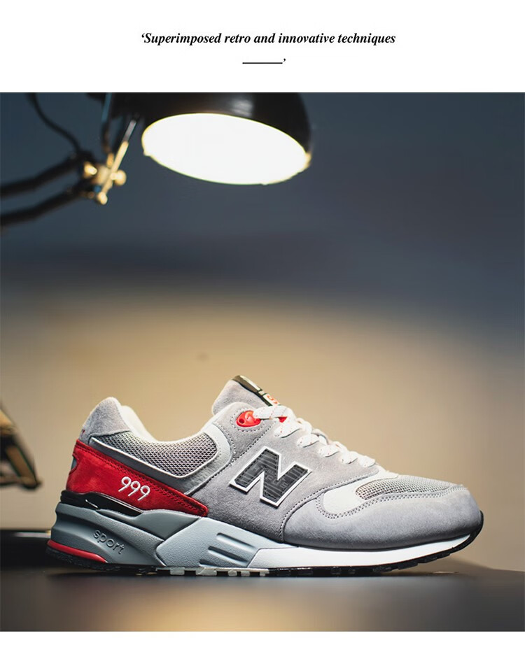 新百伦new balance旗舰官方真皮999运动鞋男鞋秋季n字复古情侣跑 真皮