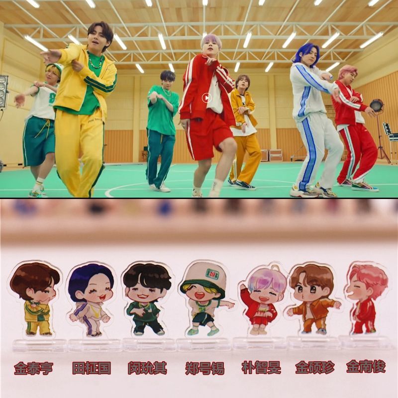 bts防弹少年团周边田柾国金泰亨郑号锡朴智旻闵玧其迷你立牌80335cm