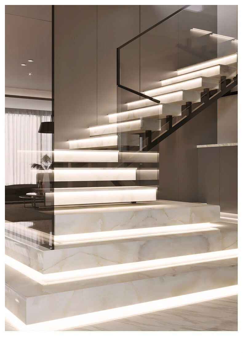 led灯带24v低压贴片暗藏氛围灯120珠线性灯线型照明柔性灯带 贴片 24v