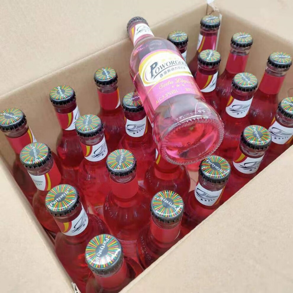 香港新动力欧港动力酒火车酒美国动力诱惑型苏打酒鸡尾酒ktv酒吧 香港