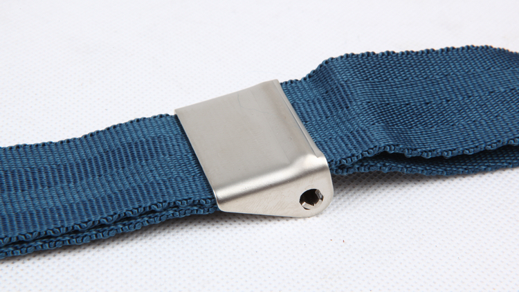 映进02飞行腰带 蓝色自动扣飞行员内腰带战术户外皮带 海蓝 m