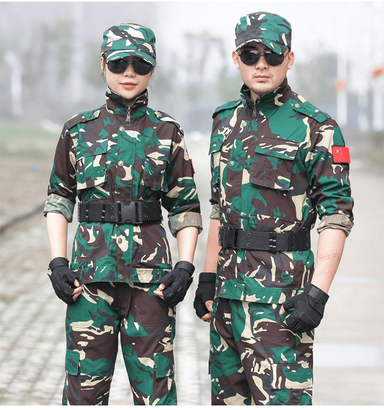 军款迷彩服男女套装警品17迷彩服作训服特种工装服执勤战术服耐磨防刮