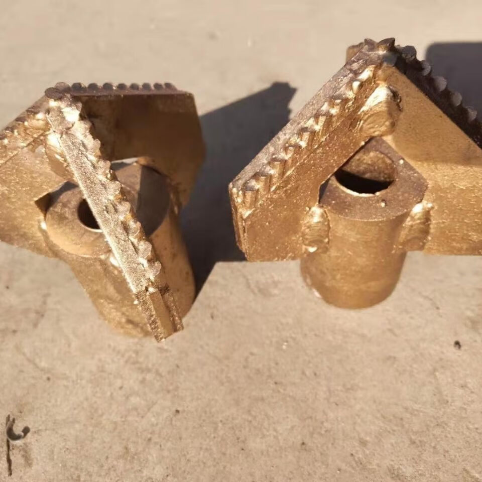 地质钻探合金钻头三叶合金钻头89/108/127合金钻头不取芯合金钻头 接