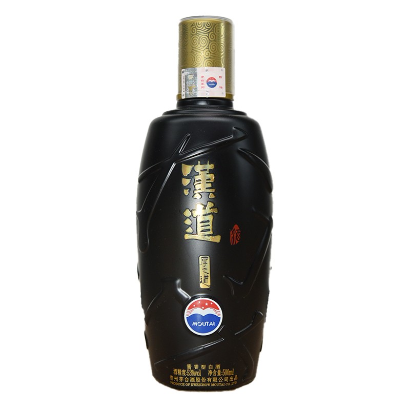 贵州茅台酒股份出品 53度酱香型礼盒装白酒 2018年汉道厚之道500ml-单