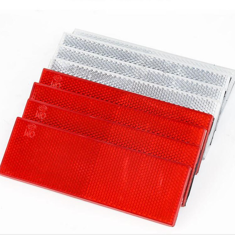 汽车车身反射器货车反光贴车身反光标识车尾反光块塑料反光板回复反射