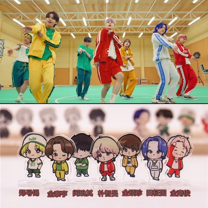 bts防弹少年团周边田柾国金泰亨郑号锡朴智旻闵玧其迷你立牌80335cm