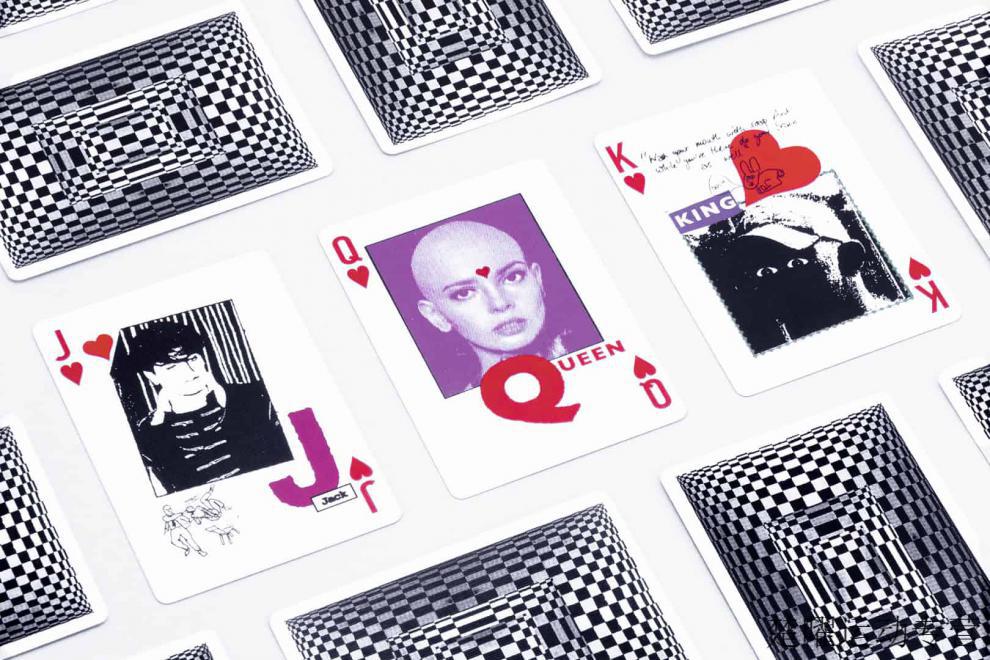 艺术大师扑克牌皮皮纸牌anyonea1花切扑克牌蓝棋盘紫千鸟永恒小黑点