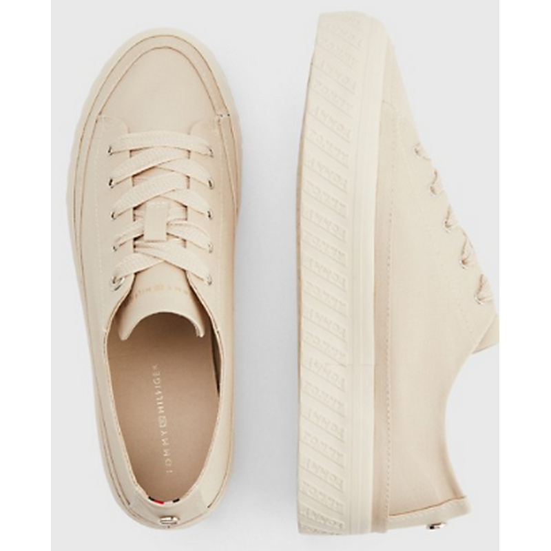 tommy hilfiger汤米·希尔费格女鞋厚底经典运动鞋百搭时尚舒适 fw06