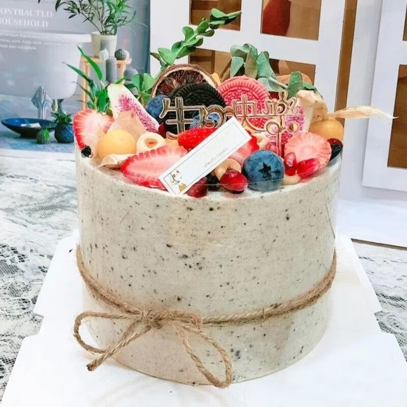 网红咸奶油海盐生日蛋糕同城配送北京上海深圳广州南京杭州天津西安