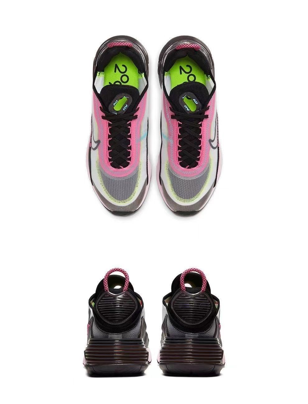 乐洋纯官网旗舰店夏季新款2090气垫鞋网面透气鞋子男鞋跑步鞋运动鞋