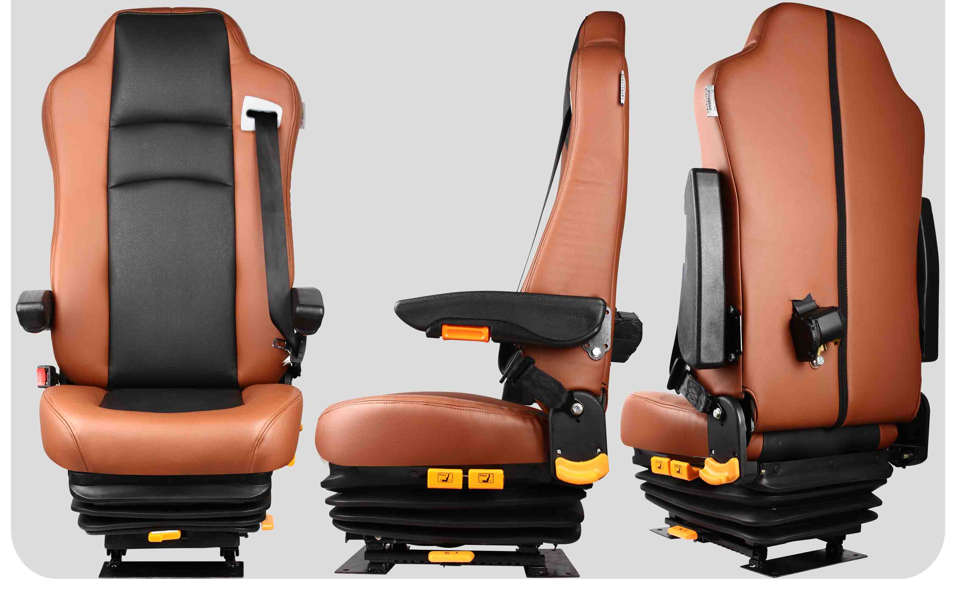 适用于b53货车航空座椅改装陕汽新m3000f3000x3000气囊减震座椅总成