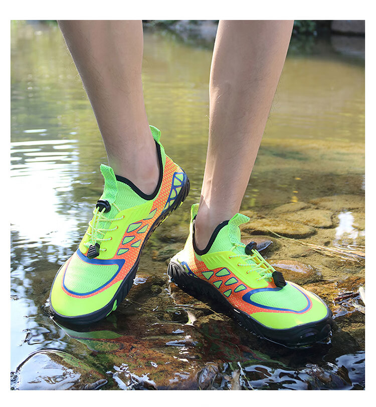 manb溯溪鞋男速干涉水陆两栖漂流鞋沙滩五趾防滑防割赤足肤游泳潜水鞋