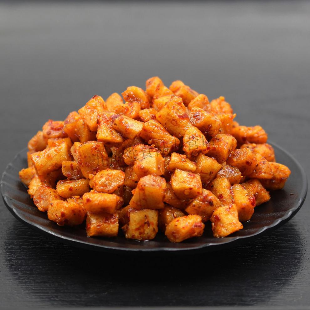 向东素牛筋20包盒装la条面筋素牛筋山椒素鸡筋老干妈素牛筋36g30包新