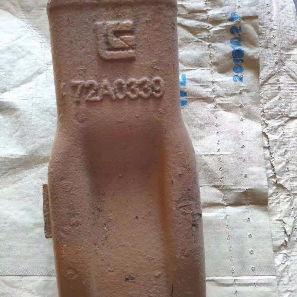 50c/855/850h硅锰合金斗齿加厚齿套岩石齿铲齿 耐磨柳工855边齿【图片