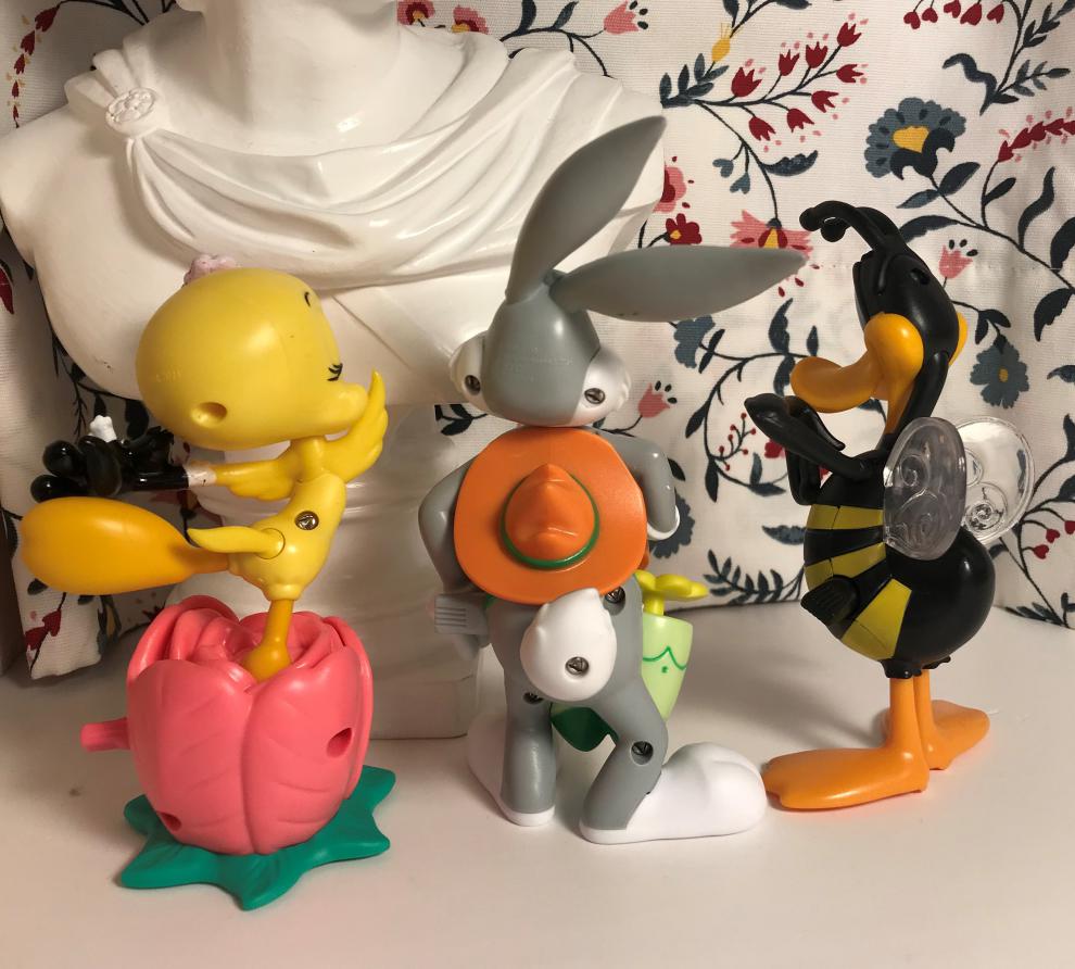 肯德基2021兔八哥kfc兔宝宝达菲鸭崔迪弟小翠乐一通儿童玩具 兔八哥一