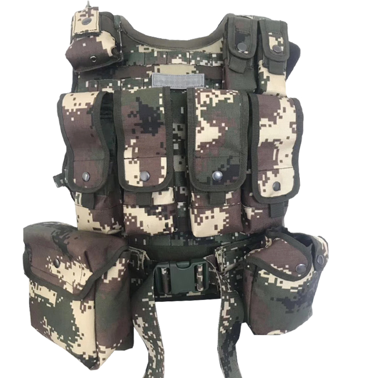 buraq15式战术背心通用迷彩装备作战防护装备轻量化战术背心快拆1000d