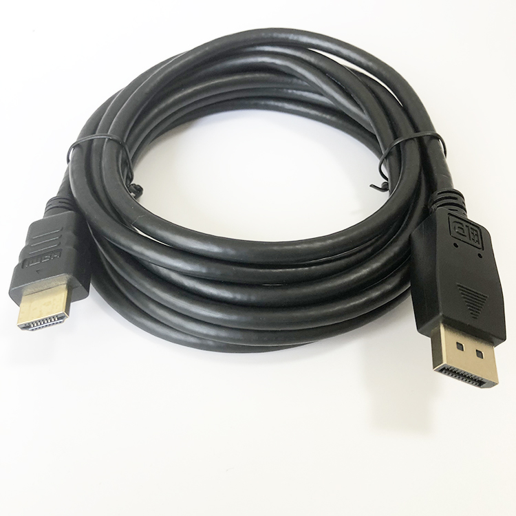 水木风dp转hdmi高清线适用于电脑主机显示器投影仪电视机数据连接信号