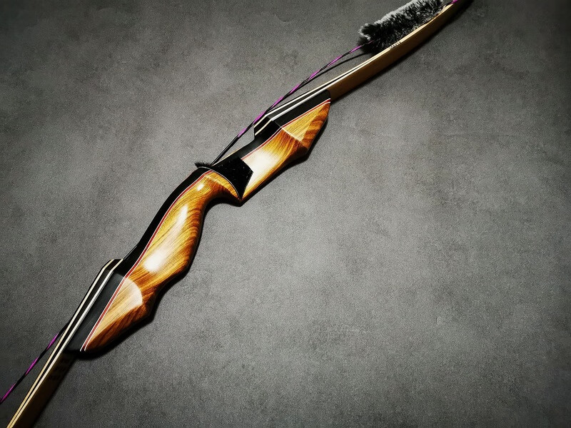 巴尔弓坊美猎美式传统弓美传弓箭印第安人三分体反曲美猎射箭弓箭