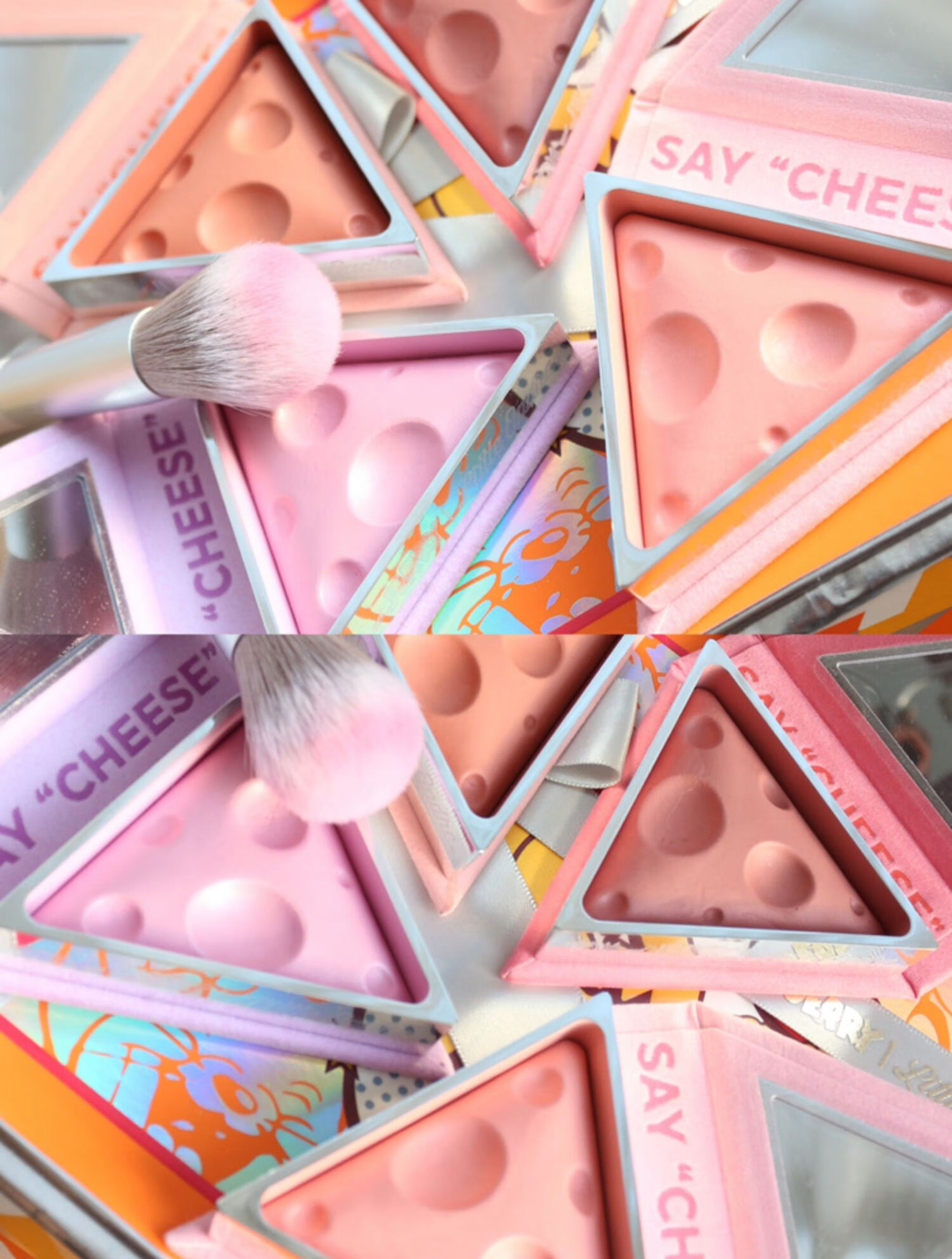 小奥汀(littleondine)小奥汀奶酪腮红裸妆晒红高光修容一体盘2022新款