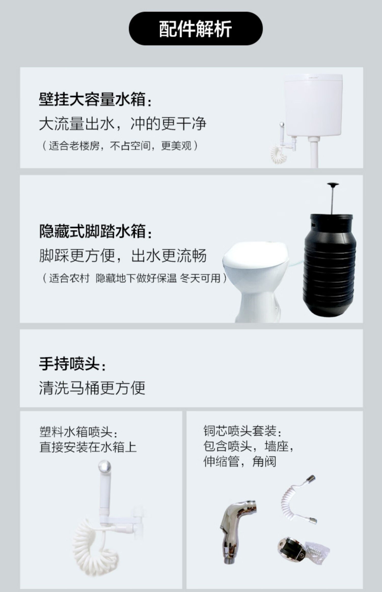 农村旱厕坐便器旱马桶 老年旱便马桶 陶瓷免冲直通式蹲便改造专用