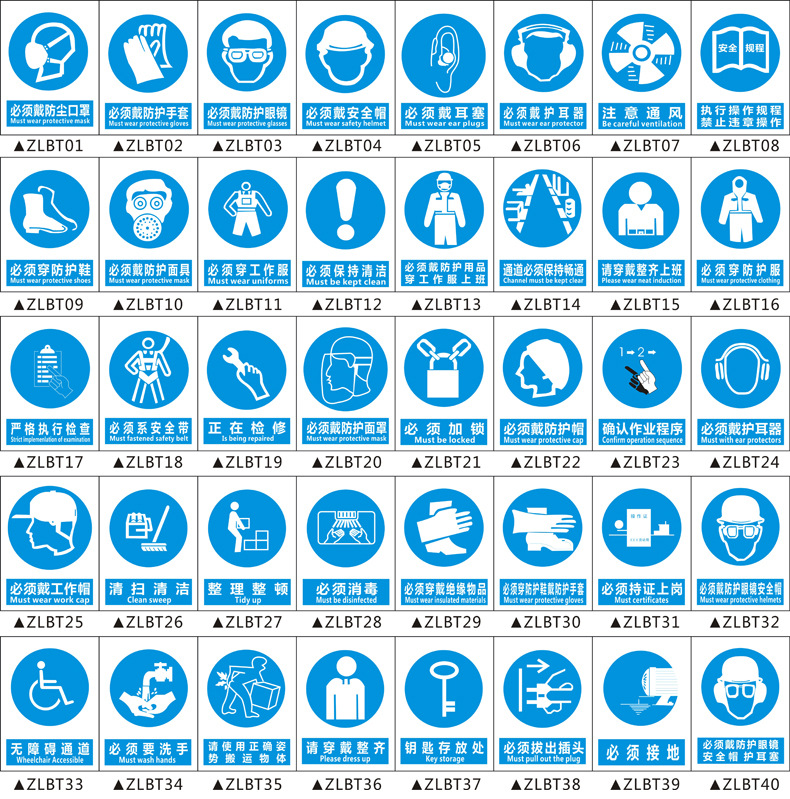 国标当心警示安全标识牌有电危险注意安全验厂安检检查警示牌警告提示