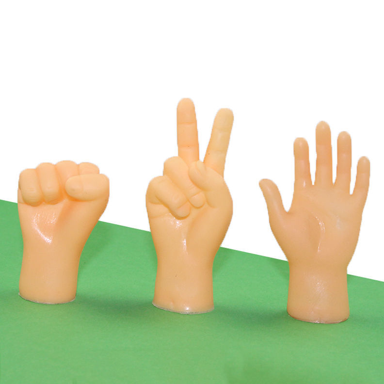 抖音同款网红整蛊搞怪玩具小手指套撸猫逗猫玩具手套橡胶硅胶小手