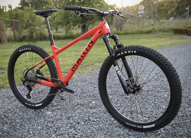 瑞豹自行车美国马林自行车enduro越野山地车硬尾am林道铝合金sq3新