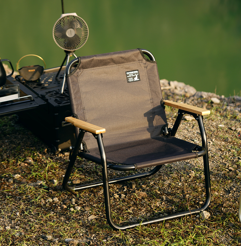 日本鹿牌折叠椅captain stag单双人椅户外自驾露营铝合金帆布椅子 uc