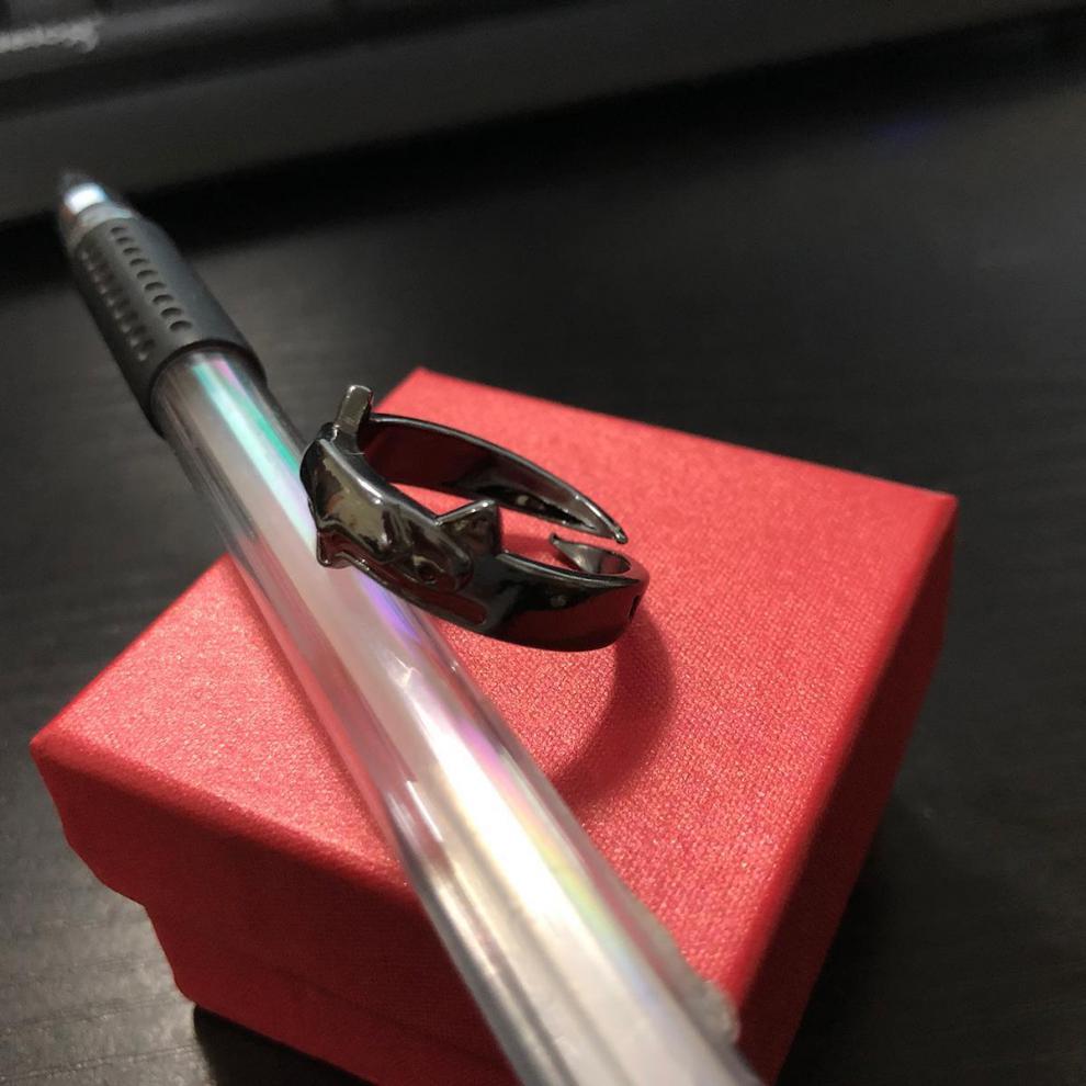 星期树 eva周边戒指 明日香印象戒指 s925纯银首饰新世纪福音战士初号