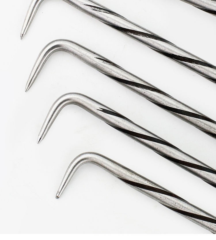 皮乃登新洪华硬钢筋钩扎钩钢筋绑钩桩心钢耐敲打扎丝钩不锈钢扎勾钩子