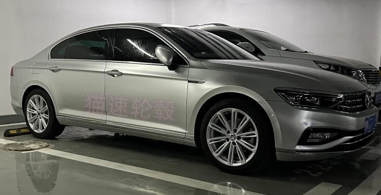 【车载好物】适配17 18寸大众迈腾海外版锻造旋压轮毂19寸帕萨特c宝来