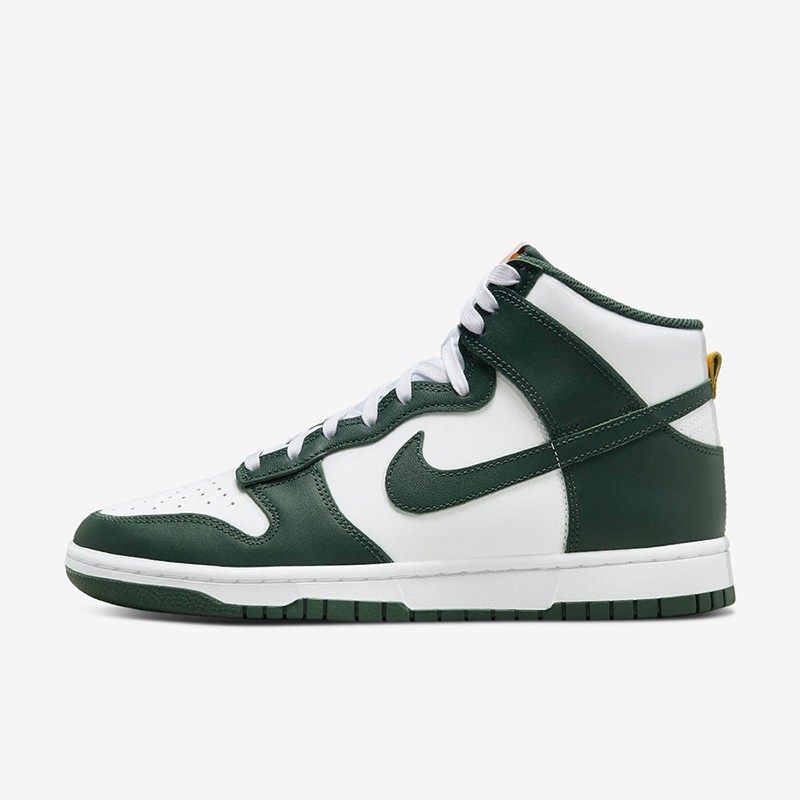 耐克nike dunk high白绿 高帮 男子复古休闲板鞋 dd1399-300 38.
