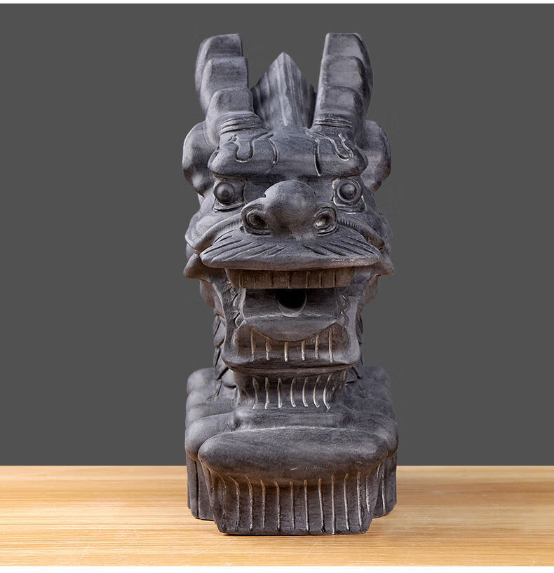 禄协石雕吐水龙头青石户外墙壁庭院园林装饰别墅流水摆件寺庙水池喷水