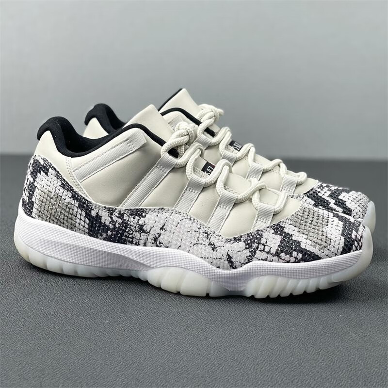 snakeskin aj白蛇纹 男女低帮休闲运动鞋 篮球鞋 cd6846-002 aj11/cd