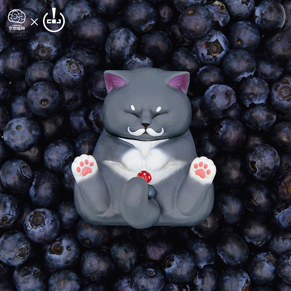 空想造物盯裆猫盲盒 不二马大叔猫铃铛手办可爱公仔车载摆件送男友
