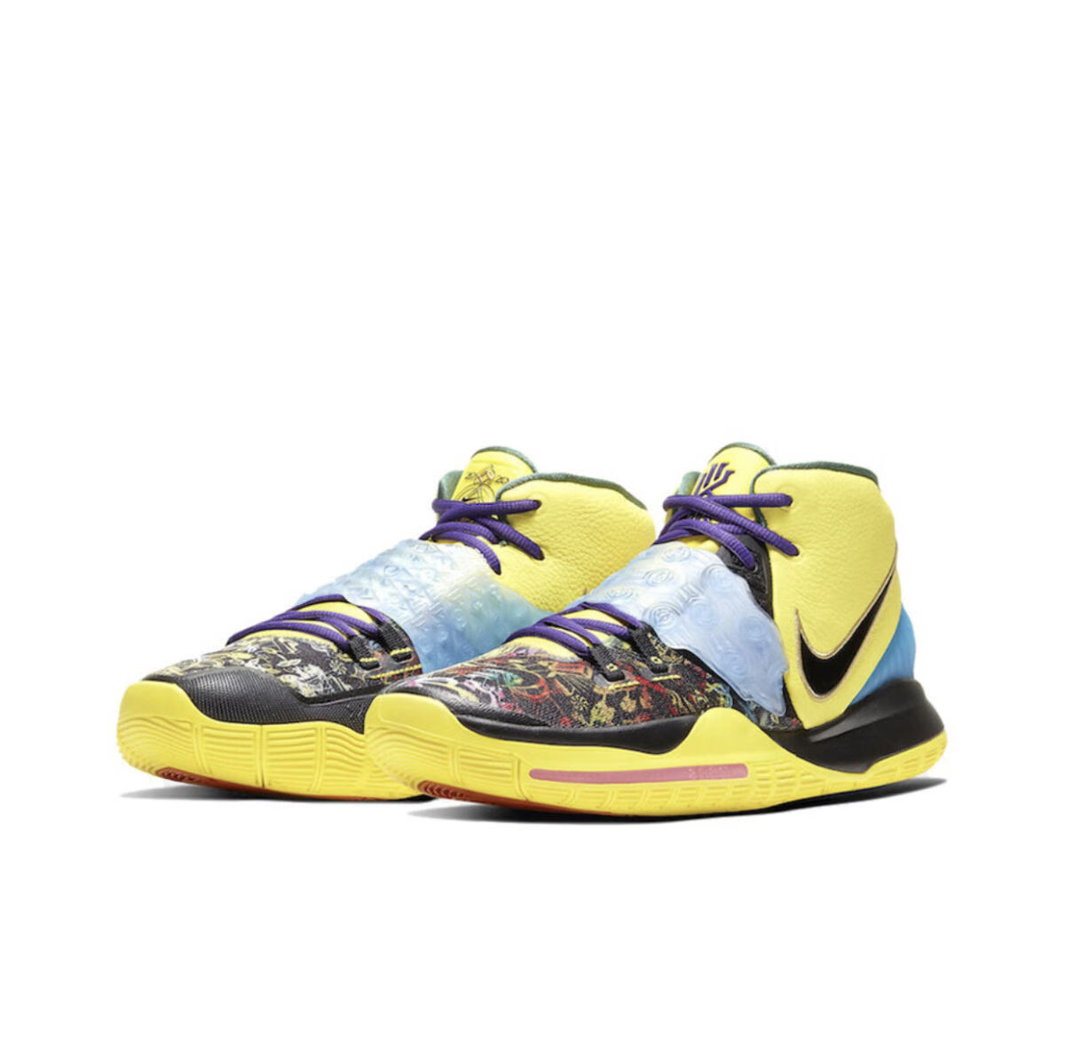官方旗舰kyrie6欧文6代奥利奥涂鸦南海岸全实战气垫篮球鞋男女鞋子