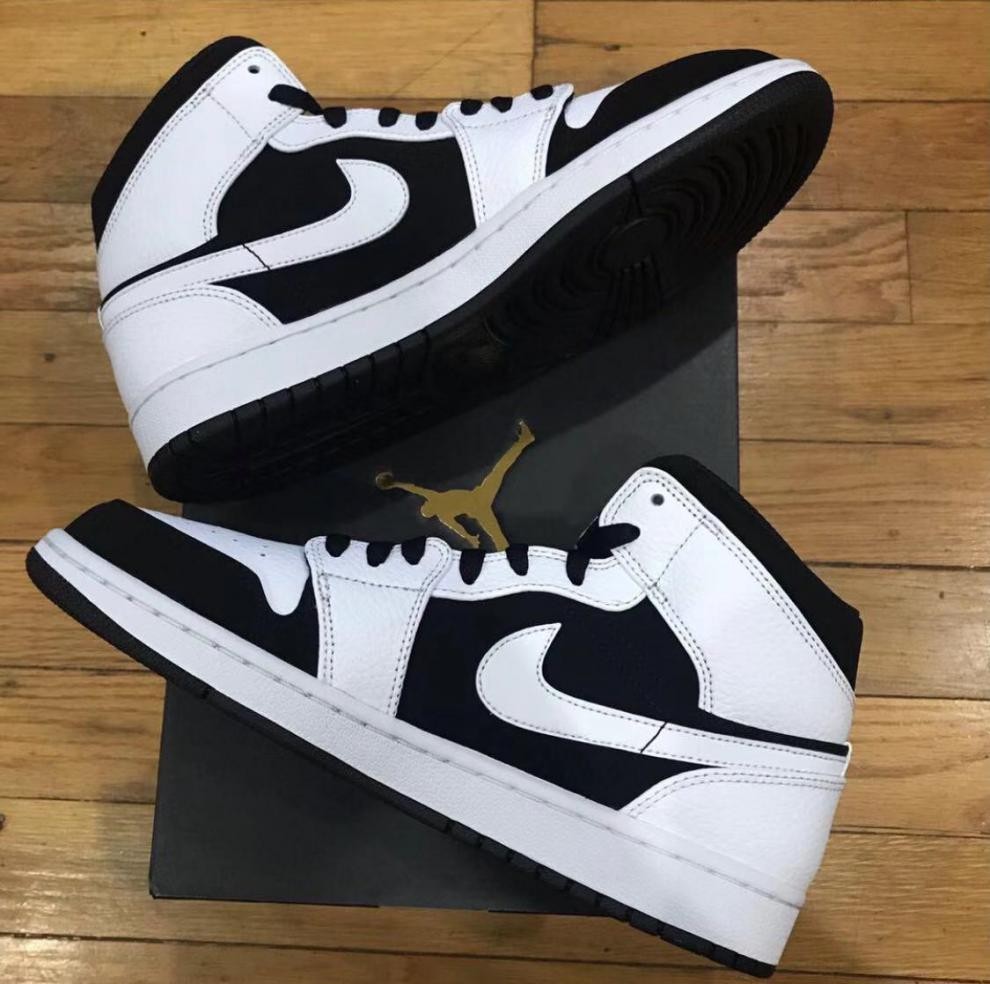 p-six【莆田纯原】鞋子aj新款黑曜石高帮篮球鞋学生校园百搭运动鞋