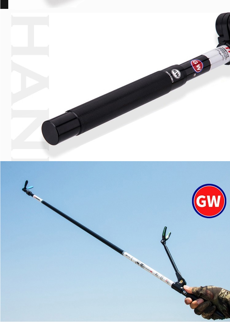 光威(gw) 光威影峰大物支架超硬台钓支架加粗鱼竿架长节支架碳素手杆