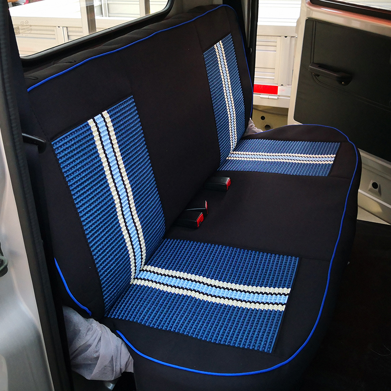 东风途逸t5货车座套改装配件国六单双排小霸王卡全包围仿真皮坐垫 黑