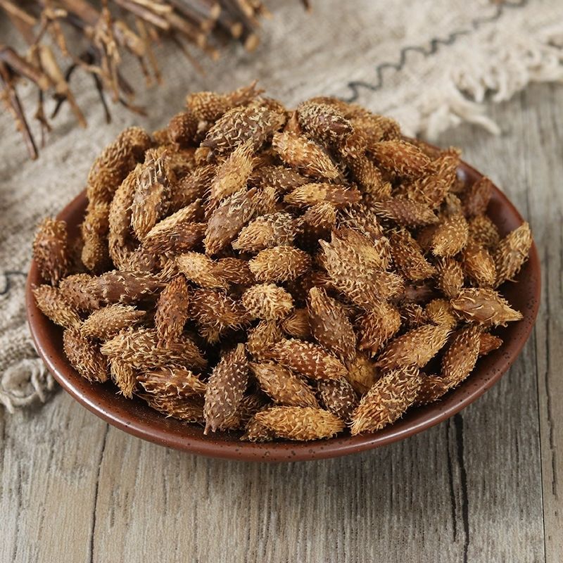 有仁堂 炒苍耳子 苍耳子 牛虱子 苍耳子 苍郎种 炒苍耳500克【图片