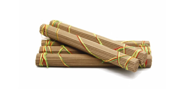 西藏天然尼木藏香 西藏扎什伦布寺天然手工尼木藏香艾草香熏香线香